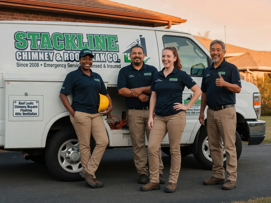 Chimney flashing repair company in Mccarley, MS